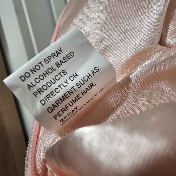 Mac Duggal Pink Polka Dot Ruffled One Shoulder Gown - Picture 6 of 6